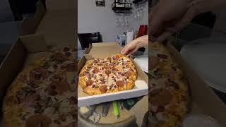 Eating 4 toppings of pizza and wings from Bilal pizza #whattoeat #greatdeal #toronto #canada