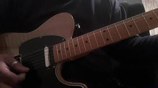 Zoeden Telecaster play through.