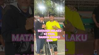 Mataher Amankan Tiket Final: Pertarungan Sengit dan Silaturahmi Semifinal Dandim Kerinci Cup 2024