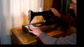 New Home Electric Table Top Sewing Machine Demo