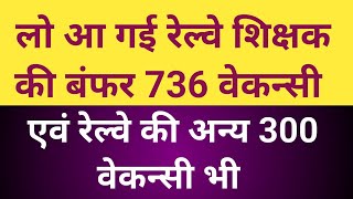 Railway Teachers Recruitment 2024 || RRB vacancy 2025 || Teachers Vacancy Railway 2025 || hpsoni ||