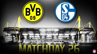 Borussia Dortmund vs FC Shalke 04 | Bundesliga 19/20 - Matchday 26 | Revierderby | PES2020 Sim