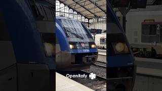 01/2024 - Départ d’un X73500 en gare de Bayonne