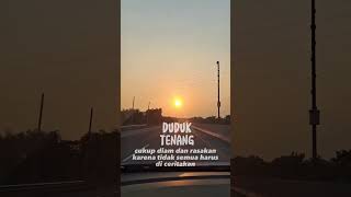 Sunset ku Di Perjalanan @Emak_Petualang