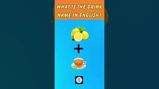 Drink Name Vocabulary 🍋 | English Listening Practice