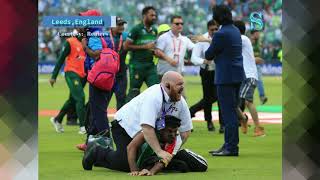 Exteme Fighting between Afghan and Pak fans in leeds started after Pakistan won against Afghanistan.