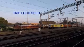 Chennai Central Bangalore Shatabdi Departure Train Care Centre Light Locos