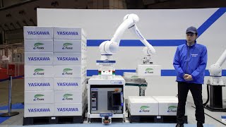 【安川電機】HC20DTP 人協働パレタイズパッケージ-2022国際ロボット展