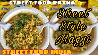 Street Style Maggi | Vegetable Maggi | Street Food Patna | Street Food India #shortvideo #shorts