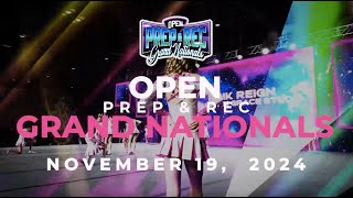 November 19, 2024 - Prep and Rec Grand Nationals Bid Reveal