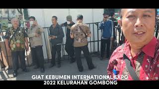 @kelurahangombong3809  giat KELURAHAN GOMBONG memenyukseskan KEBUMEN INTERNATIONAL EXPO (KIE) 2022