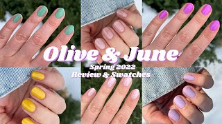 Olive & June Spring 2022 Collection Review and Swatches