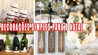 DECORAÇÃO SIMPLES PARA O NATAL 🎄 | IDEIAS | Mamão com Açúcar