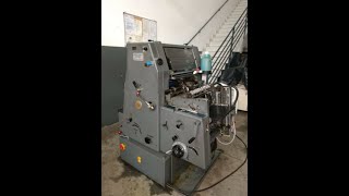 Cód. 103 - Offset Heidelberg Gto 46 Preparada Para Numeração R$ 14.500,00