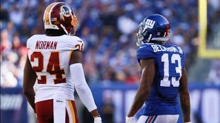 Odell Beckham JR vs Josh Norman 2016-17