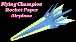 How To Make An Super Aerodynamic Origami Paper Airplane