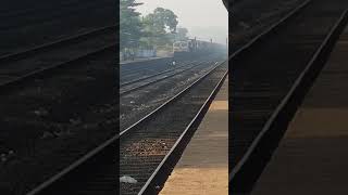 | Kokan Railway | Unquie RoRo Service |  RoRo Service rake train at skipping Kankavli Station|