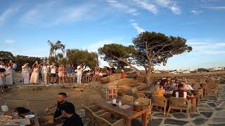 06 -180 SUƝSƐƬ ƁAR - Mɣƙơɲơƨ - Video 4k - 180 sunset bar - mykonos - 4k