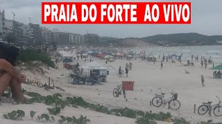 Cabo Frio ao Vivo. Praia do Forte no Fim de Tarde.