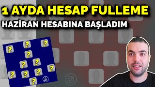 1 AYDA HESAP FULLEME ! HAZİRAN HESABINA BAŞLADIK EFOOTBALL 2024 MOBİLE