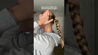 fun braided workout hair #braidedhairstyles #braidtutorial #workouthair #thatgirl #