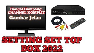 CARA SETTING SET TOP BOX TV DIGITAL