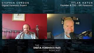 Stephen Cordon, Digital Forensics Expert Joins Tyler Hatch  of DFI Forensics