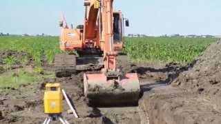 Boucle géothermique en zone agricole