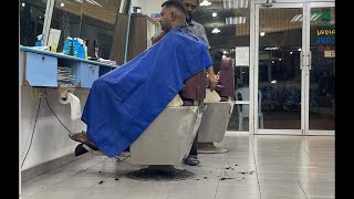 Live haircut