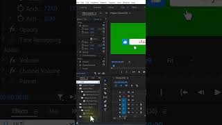 🌹How To Use YouTube Subscribe Video in Adobe Premiere Pro   طريقة حذف الخلفية الخضراء