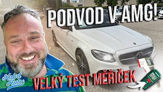 Podvod v originál Mercedesu. Navařený bok auta? Velký test měřiček. Vyplatí se ta z Lidlu?