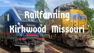 Railfanning Kirkwood Missouri 5/28/22