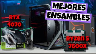 RYZEN 5 7600X + RTX 4070 MEJORES ENSAMBLES CALIDA - PRECIO