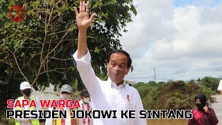 Presiden Jokowi Datang ke Sintang, Tinjau Geobag di Kelurahan Alai