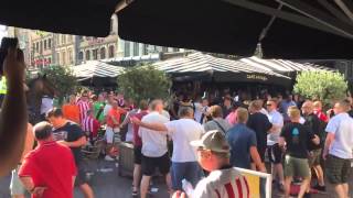 Vitesse - Southampton 06.08.2015 | Clashes in Arnhem before the game|