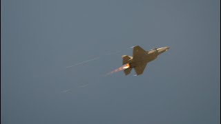 F-35 Full Afterburner Flyby