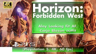 Horizon Forbidden West - Aloy Looking Fit AF [Playstation 5, 4K, HDR, 60 fps]