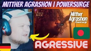 MUSIC TO FIGHT OFF THE DEVIL | Powersurge - Mitther Agrashon (live on BAMBA) GERMAN Musician reacts