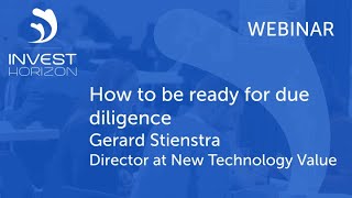 Webinar: How to be ready for due diligence