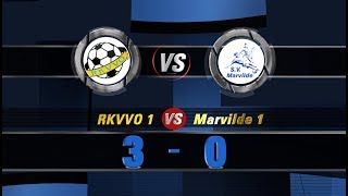 Wedstrijdverslag RKVVO 1 - Marvilde 1