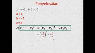 Rumus Jumlah dan Hasil Kali Akar-akar Persamaan Kuadrat beserta Contohnya