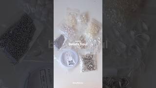 mini beads haul ⋆ ִֶָ ๋⋆𐙚 ࣪˖ ֶ 🤍✨️ #beadsaccessory #haul #beads #smallbusiness #fypシ゚