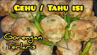 Resep Gorengan Tahu Isi/Gehu, ide jualan laris manis#gorengan#tahuisi#gehu