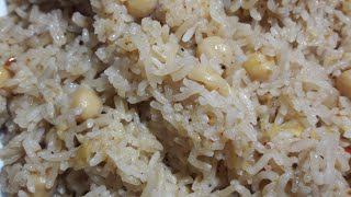 rice & kabuli chane plao bnayn easy triqa se