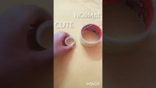 Normal vs cute Stationary #Stationary #shorts #ytshorts #viral #trending