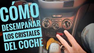 TRUCO | CÓMO DESEMPAÑAR EL CRISTAL DEL COCHE | Te explico los mandos y controles de tu vehículo