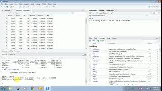 STATIONARITY  IN  R SOFTWARE