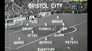 1965-66 BRISTOL CITY v MANCHESTER CITY