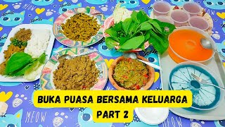 Buka puasa sama oncom.usus.lalab sambel‼️takjil nya agar dan nutrigel maknyos banget❤️