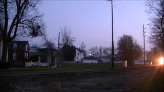 Full HD: CN SD70i 5623 leads a manifest with an Ex-Oakway SD60. West Chicago IL.